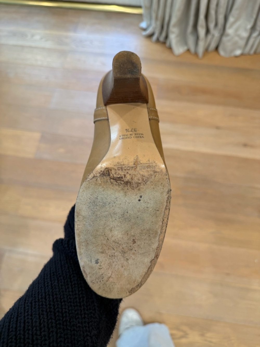 Marc Jacobs Classic Knee-High Leather Boots in Tan - Picture 5 of 5